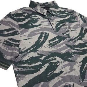 Extracurricular Shirt‎ Mens XL Performance Golf Polo Camo Short Sleeve NWOT New